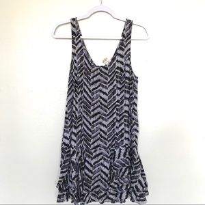 Free People Chevron Print Dress